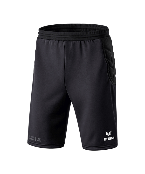 Erima Torwartshort Hose kurz Kids Schwarz - schwarz