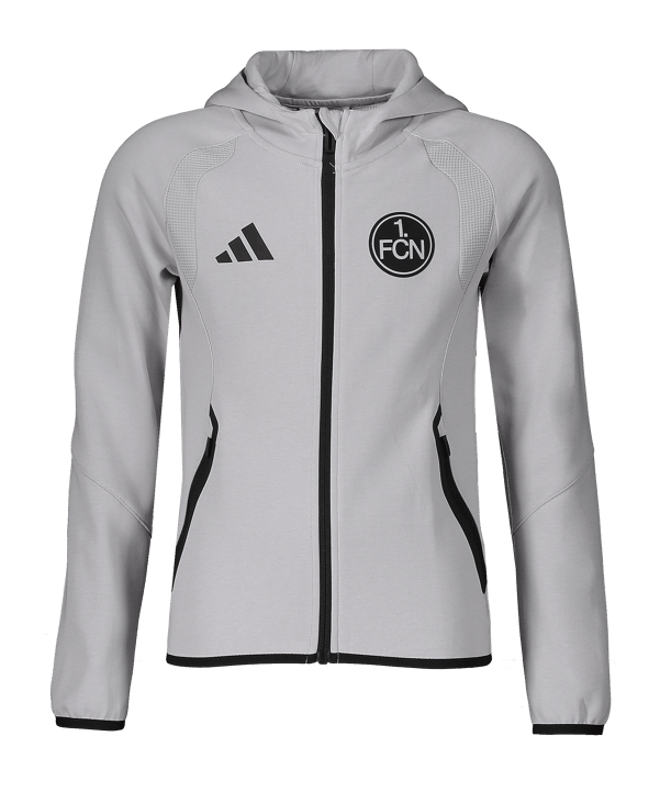 adidas 1. FC Nürnberg Travel Jacke 2026/2027 Kids Grau - grau