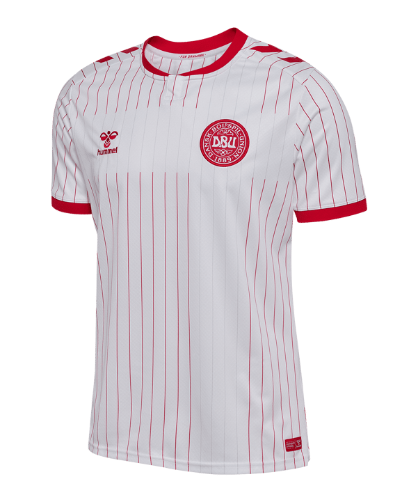 hummel DBU Dänemark Trikot Away 2026 Kids Weiß F9001 - weiss