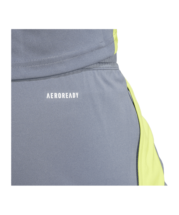 adidas Tiro 24 Training Short Grau Gelb - grau