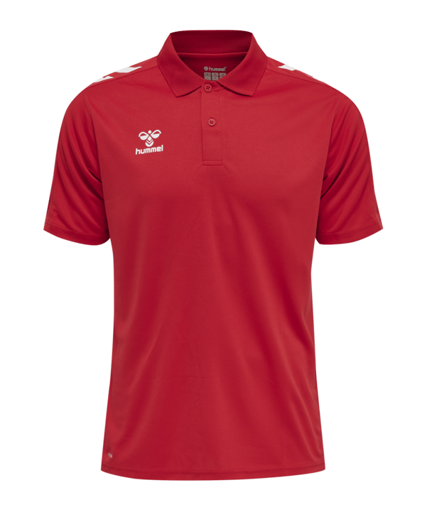 Hummel hmlCORE XK Functional Poloshirt Rot F3062