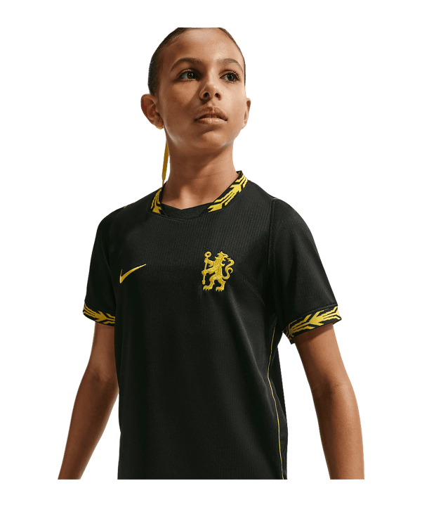 Nike FC Chelsea London Trikot Away 2026/2027 Kids Schwarz F011 - schwarz