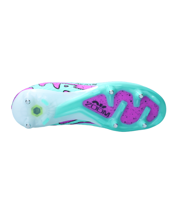 Nike Air Zoom Mercurial Vapor XV Elite SG-Pro AC Peak Ready Grün Pink F300 - gruen