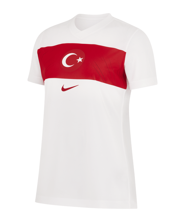 Nike Türkei Fan Trikot Home EM 2024 Damen Weiss F100 - weiss