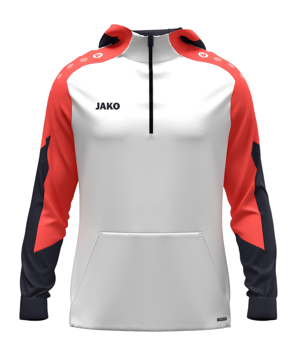 JAKO Dynamic Kapuzenjacke Kids Weiß F026 