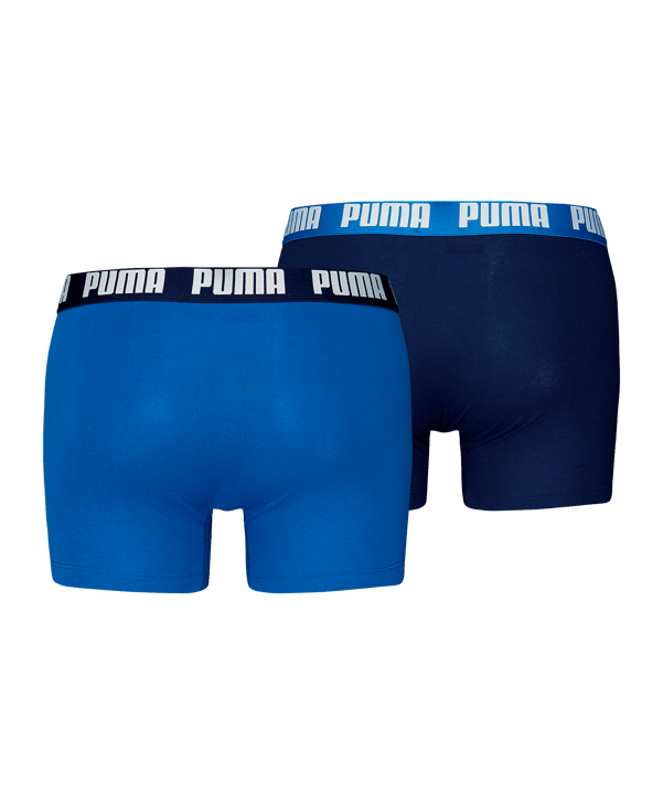 PUMA Everyday Basic Boxer 2er Pack Blau F005 - blau