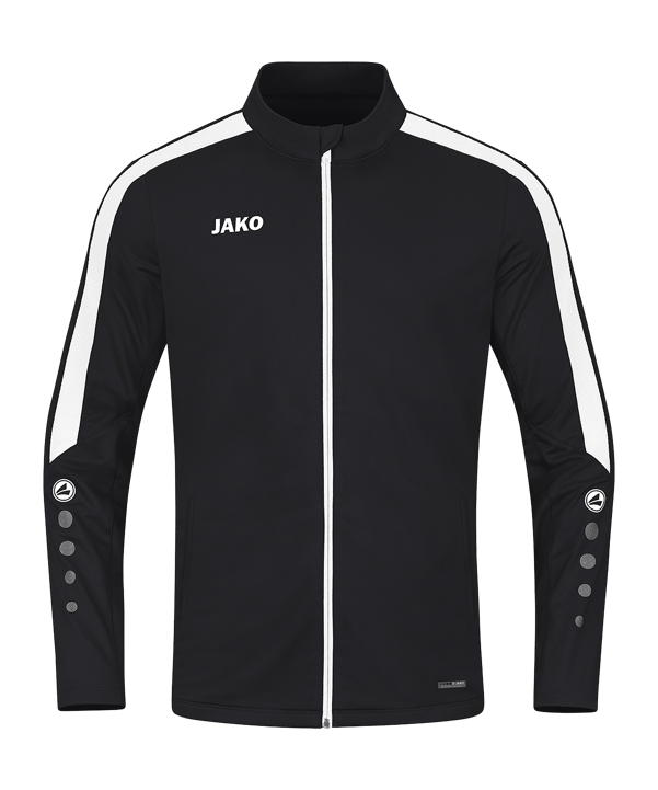 JAKO Power Polyesterjacke Schwarz F800