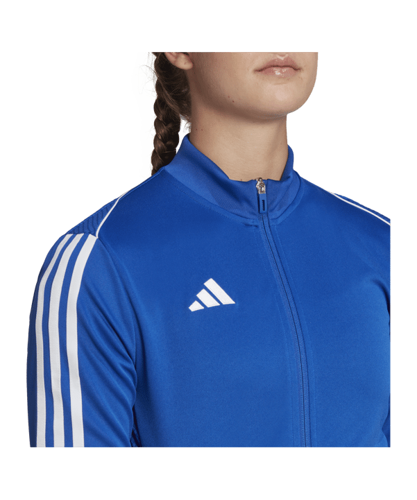 adidas Tiro 23 Trainingsjacke Damen Blau - blau