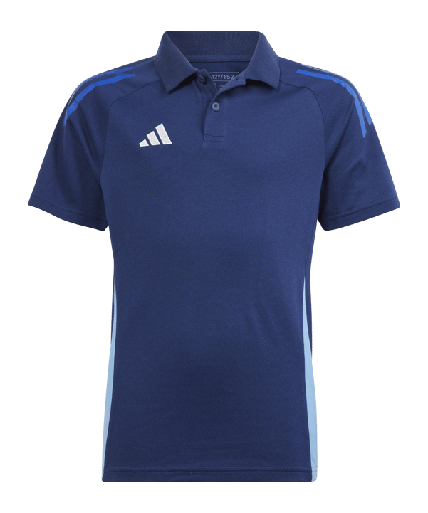 adidas Tiro 24 Competition Poloshirt Kids Blau