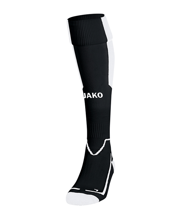 JAKO Lazio Stutzenstrumpf Schwarz Weiss F80