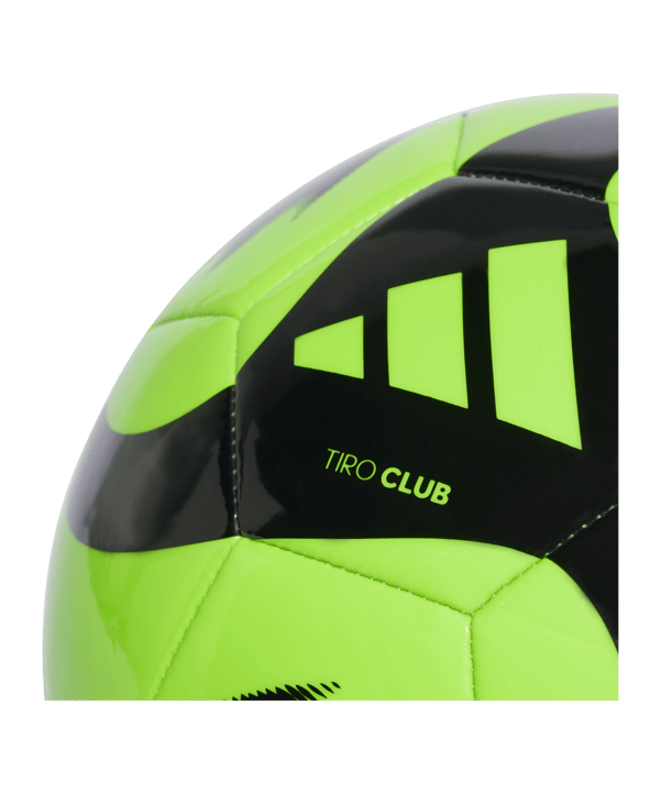 adidas Tiro Club Trainingsball Grün Schwarz - gruen