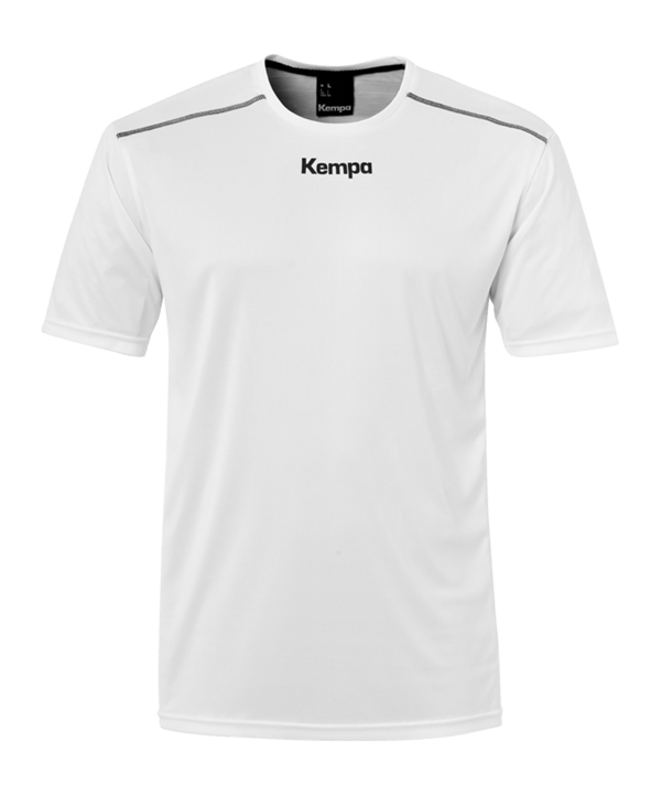 Kempa Poly Shirt Weiss F07 - weiss