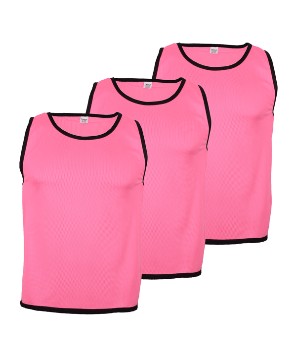 Cawila ACADEMY Trainingsleibchen 3er Set Kids Pink