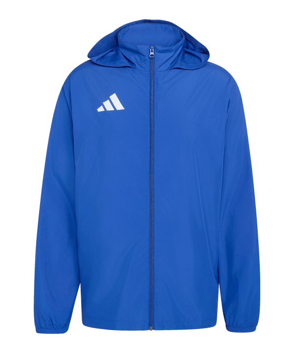 adidas Entrada 26 Regenjacke Blau 
