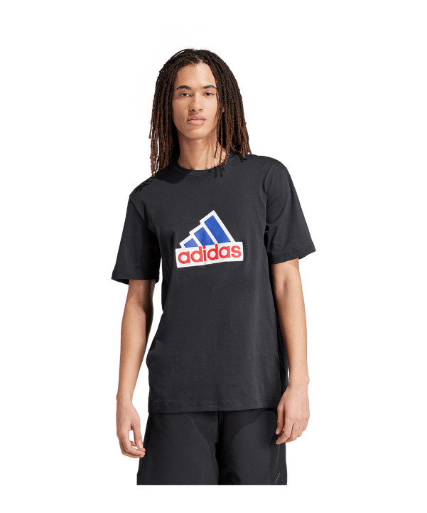 adidas Future Icons Badge of Sport T-Shirt Schwarz - schwarz