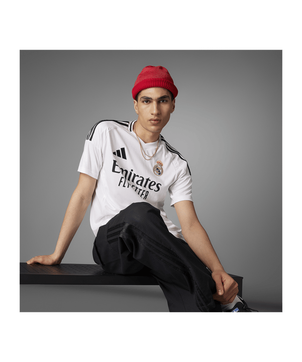 adidas Real Madrid Trikot Home 2024/2025 Weiss - weiss