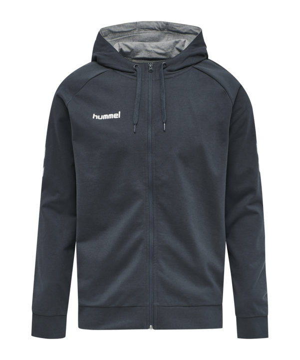 Hummel Cotton Kapuzenjacke Grau F8571 - grau