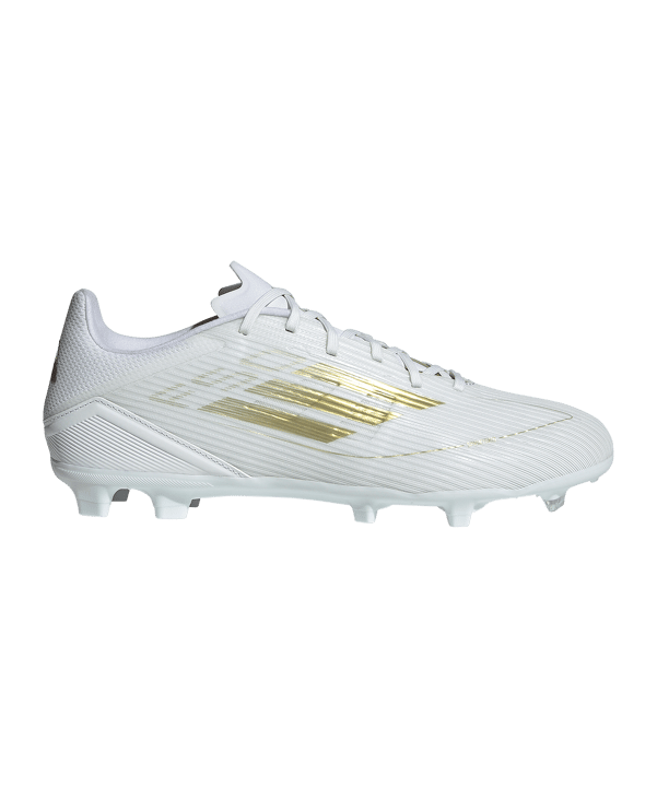adidas F50 League FG/MG Day Spark Weiss Gold - weiss