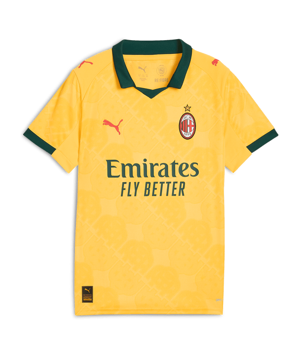 PUMA AC Mailand Trikot 3rd 2025/2026 Kids Gelb F03 - gelb