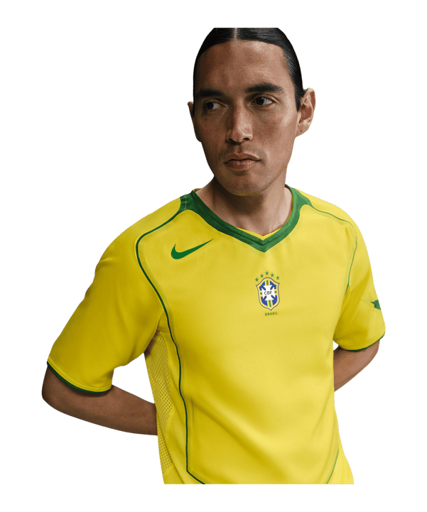 Nike Brazil Reissue 2004 Trikot Gelb F741 - gelb