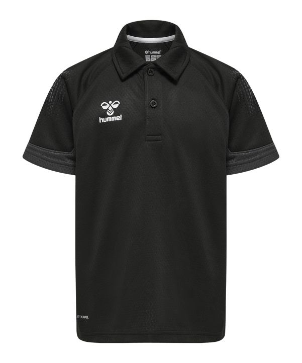 Hummel hmlLEAD Functional Poloshirt Kids F2001 - schwarz