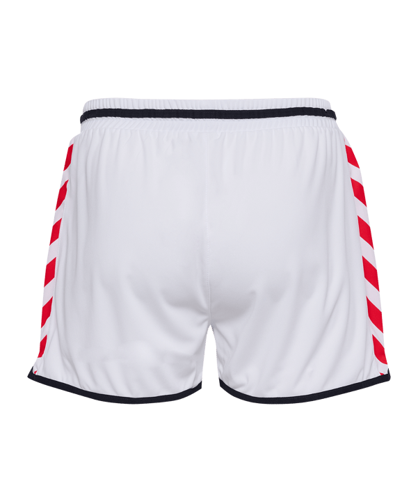 hummel DBU Dänemark 86 Replica Original Short Weiß F9001 - weiss