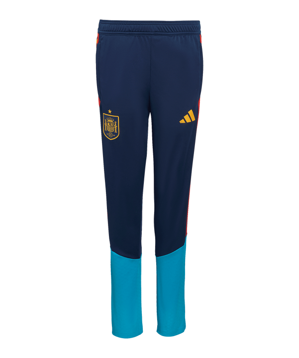 adidas Spanien Tiro Trainingshose Kids Blau | - blau