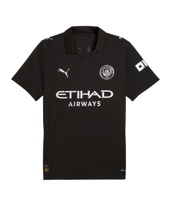PUMA Manchester City Replica Trikot Away Schwarz F02 - schwarz