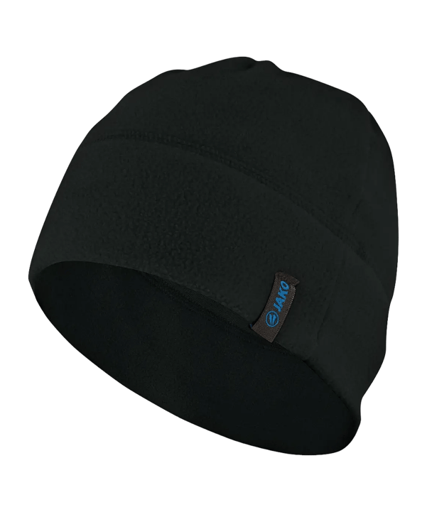 JAKO Fleecemütze Schwarz F08
