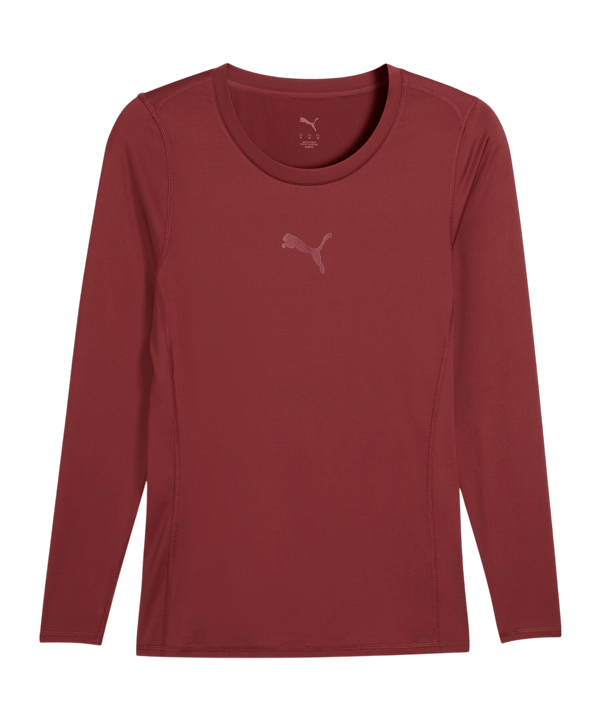 PUMA teamLIGA26 Baselayer LS T-Shirt Rot F09 
