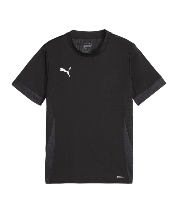 PUMA teamGOAL Matchday Trikot Kids Schwarz Weiss F03