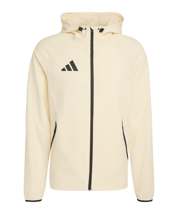 adidas Tiro Travel Windjacke Beige 