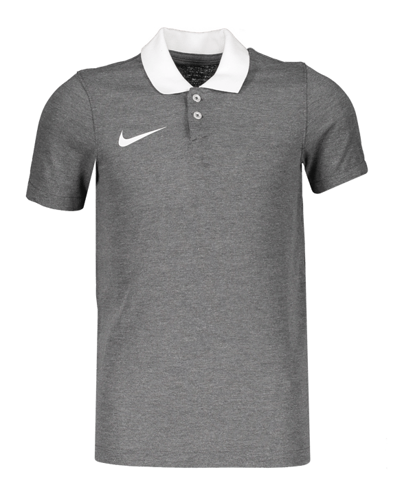 Nike Park 20 Poloshirt Kids Grau Weiss F071