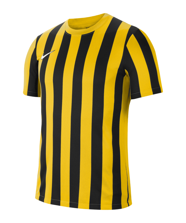 Nike Division IV Striped Trikot kurzarm Gelb F719