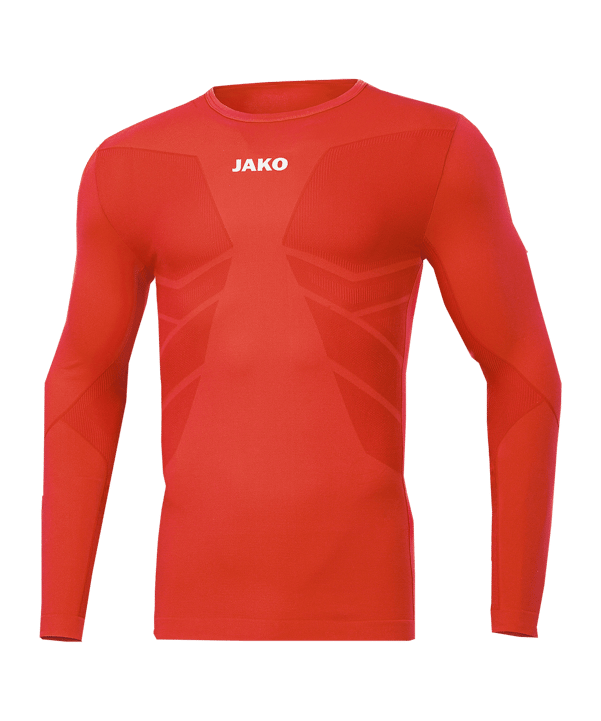 JAKO Comfort 2.0 langarm Orange F18 - orange