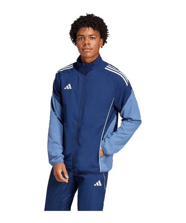 adidas Tiro 25 Competition Trainingsjacke Blau - blau