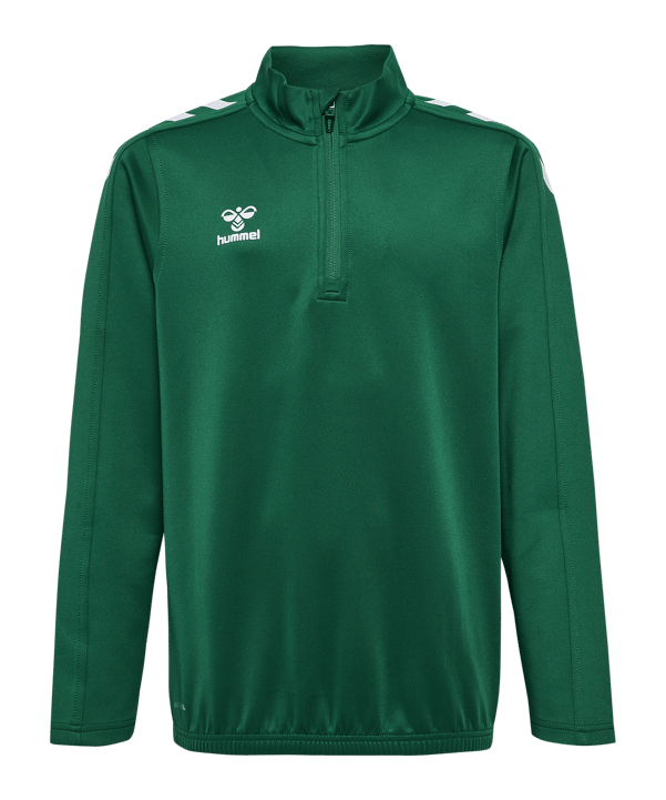 Hummel Core Xk Half Zip Poly Sweatshirt Kids Grün F6140
