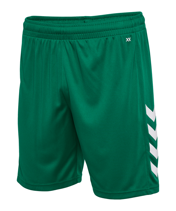 Hummel Core XK Poly Short Grün F6140 - gruen