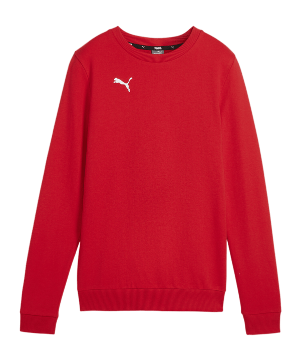 PUMA teamGOAL Casuals Sweatshirt Damen Rot F01 