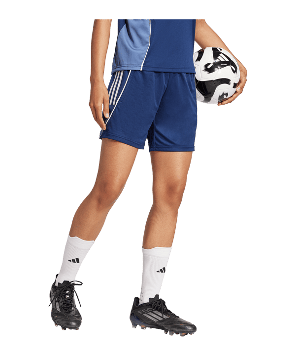 adidas Tiro 25 Competition Short Damen Blau | - blau
