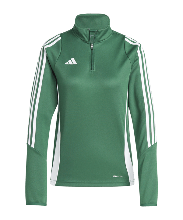 adidas Tiro 24 Trainingstop Damen Grün Weiss
