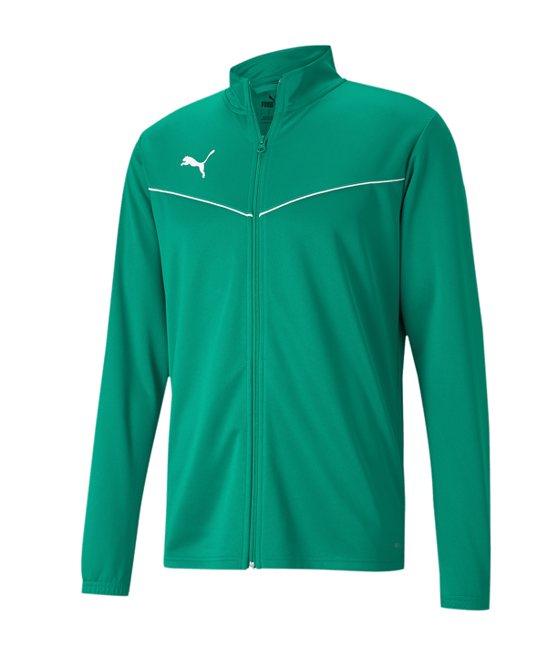 PUMA teamRISE Poly Trainingsjacke Grün F05