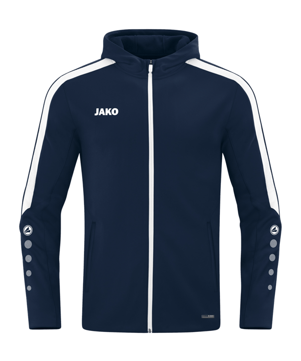 JAKO Power Kapuzenjacke Blau F900 - blau