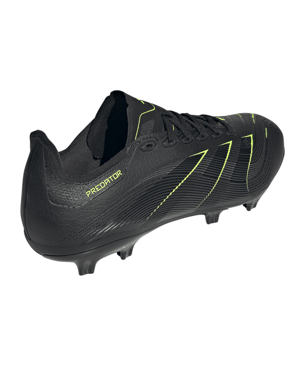 adidas Predator League FG/MG Electric Stealth Schwarz - schwarz