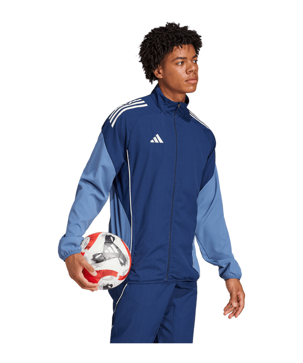 adidas Tiro 25 Competition Trainingsjacke Blau - blau