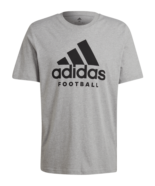 adidas Logo Graphic T-Shirt Grau Schwarz - grau