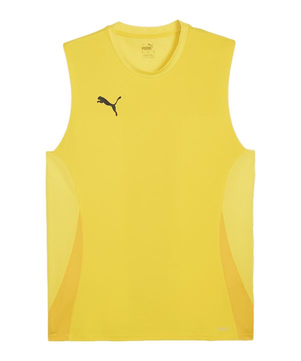 PUMA teamGOAL Tanktop Gelb Schwarz F07