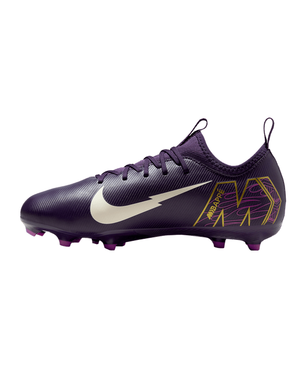 Nike Jr Air Zoom Mercurial Vapor XVI Academy FG/MG Kylian Mbappe Signature Kids Lila F500 - lila