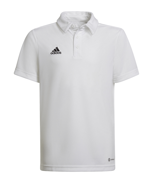 adidas Entrada 22 Poloshirt Kids Weiss