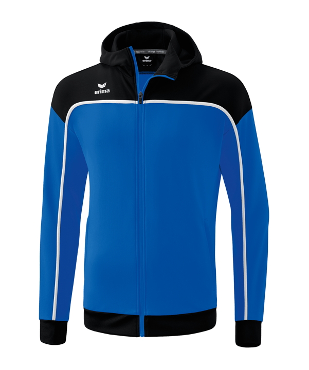 Erima Change Kapuzenjacke Blau Schwarz